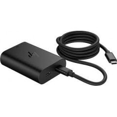 HP GaN USB-C Laptop Charger - Power adapter - AC 115/230 V - 65 Watt - output connectors: 2 - Europe